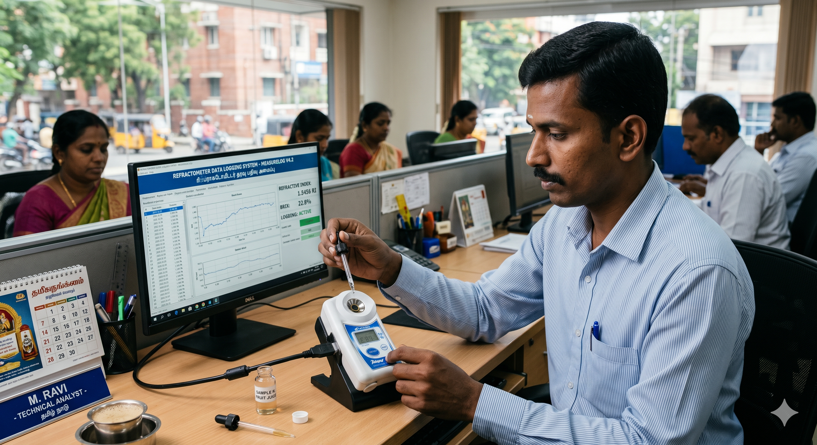 Data Logging / PC-Connected Refractometer